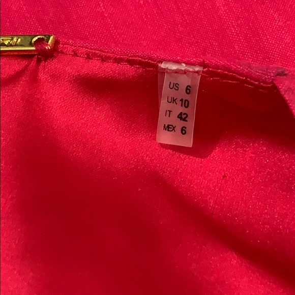 Elie Tahari NWT Pink Isa Ruffle Skirt Dress, 6 - Picture 8 of 11